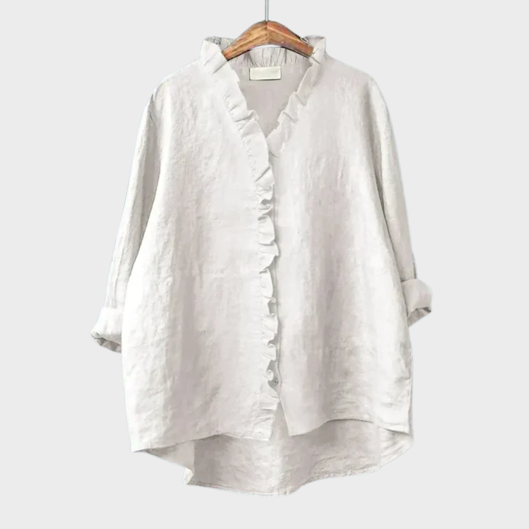 Celestine | Delicate Ruffle Blouse