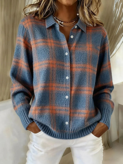 Camille - Plaid Vest