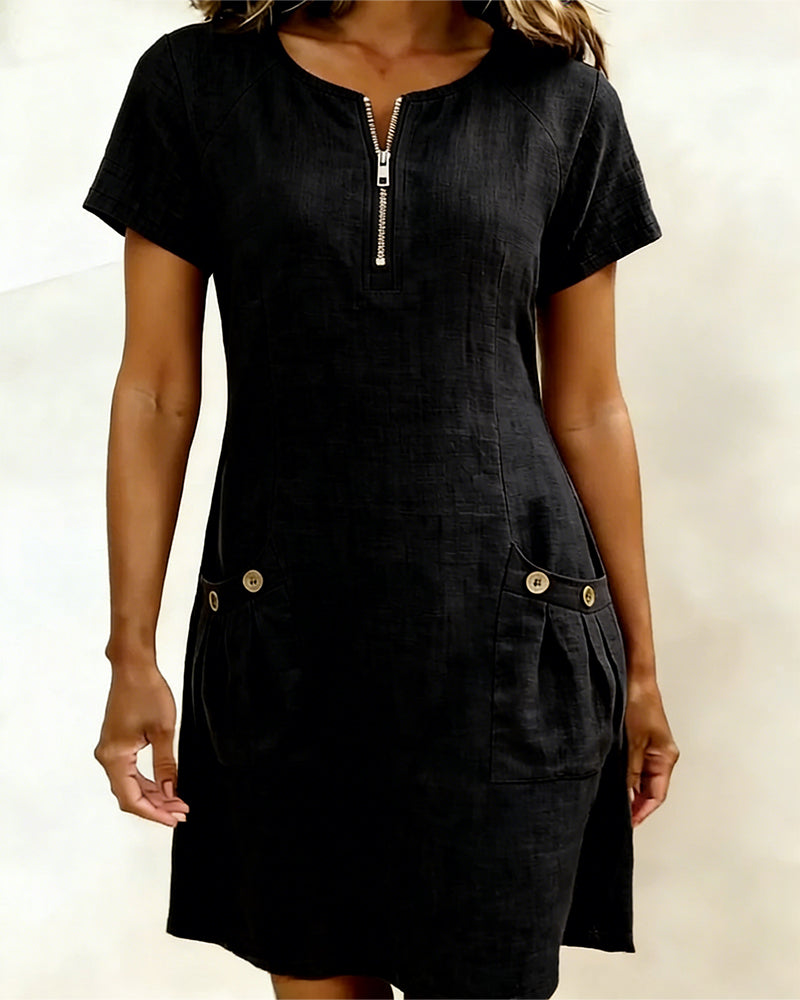 Lina Dress™ — Natural Everyday Elegance
