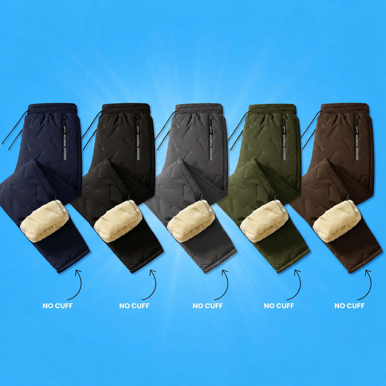 Crestsport™ Fleece Thermal-Pants Unisex