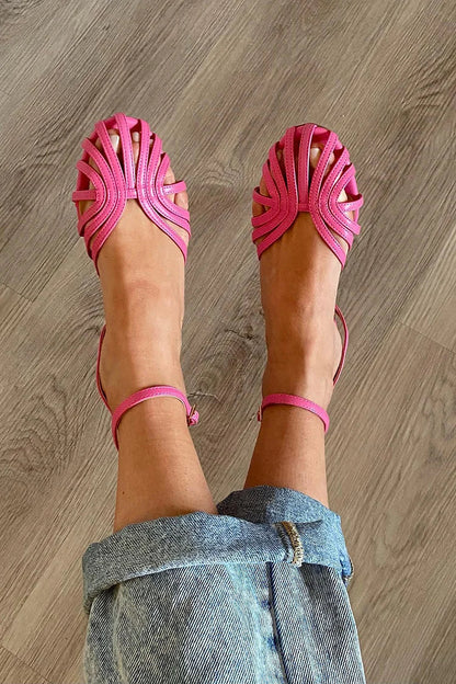 Vittoria | Gold-Plated Jewel Sandals