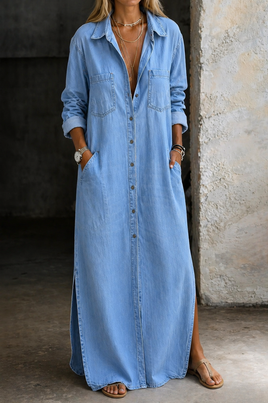 Delana | Button Down Dress