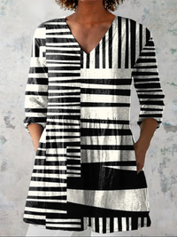 Sophie | Long Blouse with V-Neck