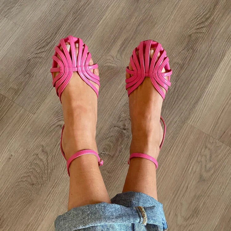 Vittoria | Gold-Plated Jewel Sandals