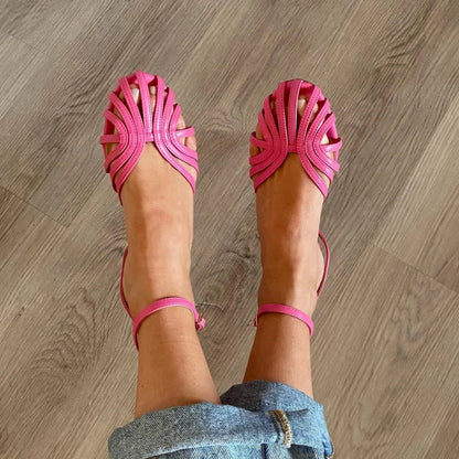 Vittoria | Gold-Plated Jewel Sandals