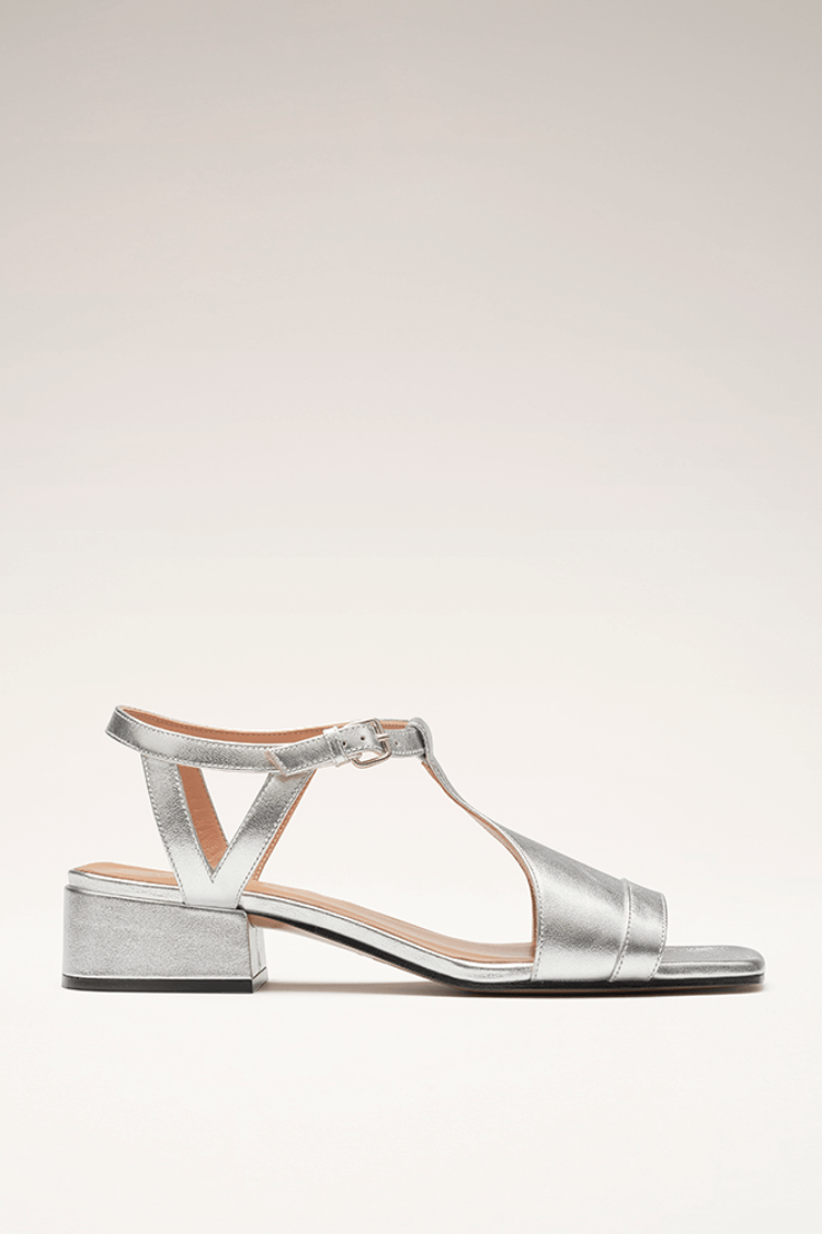 Serena | Silver Sandals for Summer