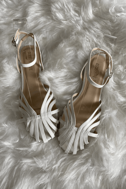 Vittoria | Gold-Plated Jewel Sandals