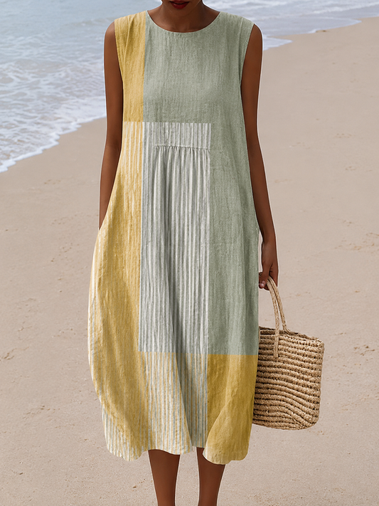 Nina™ Printed Midi Dress