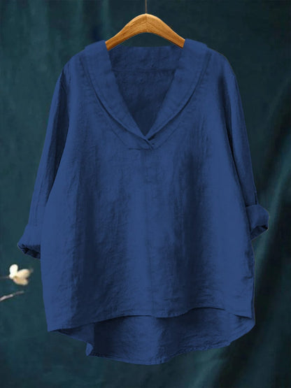 Hortense | Flowy V-Neck Blouse