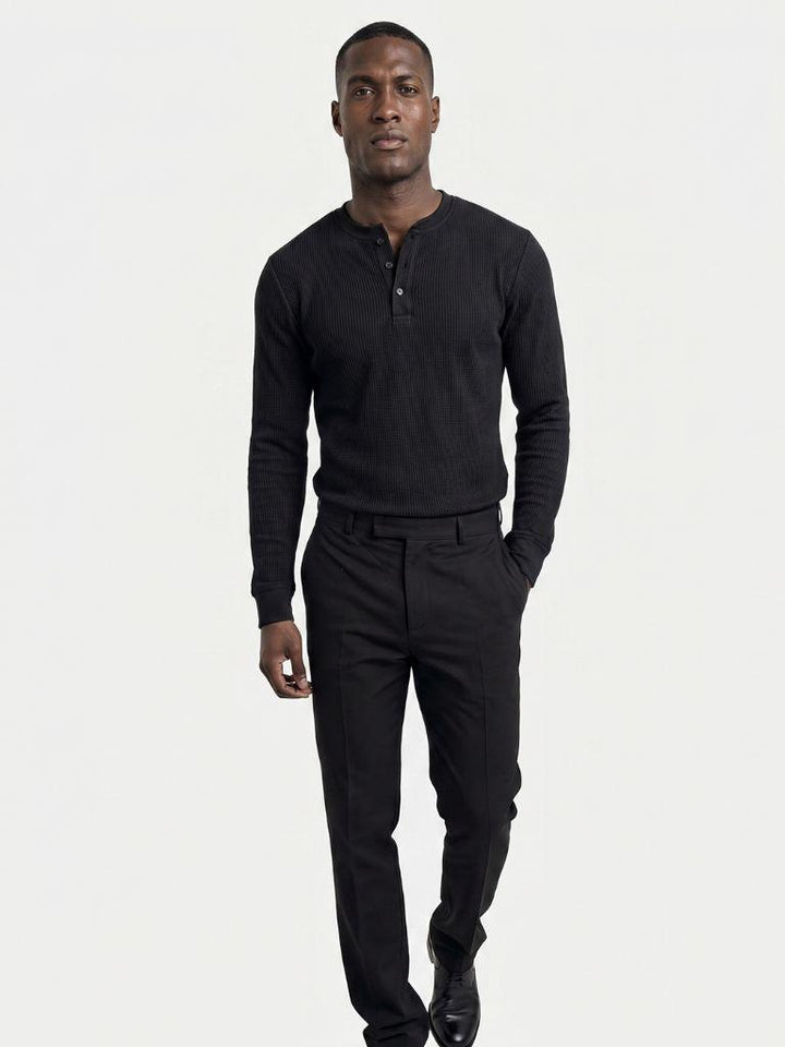 Latitude Ribbed Henley