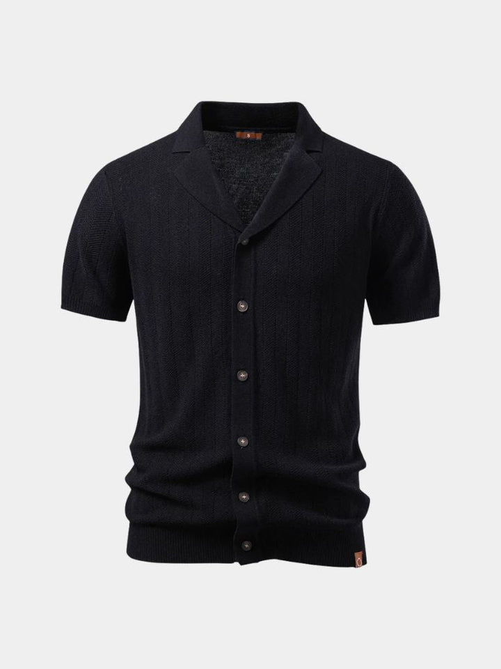Heritage Camp Collar Knit Shirt