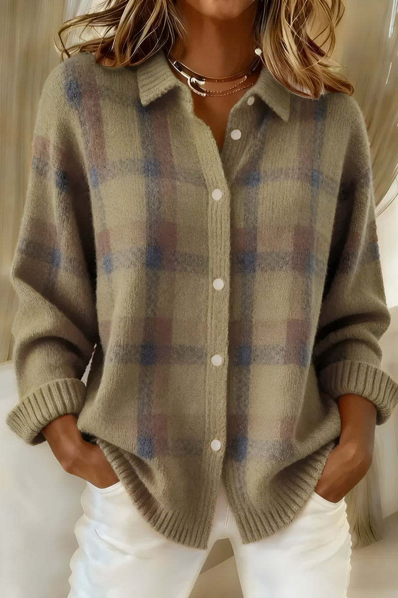 Camille - Plaid Vest
