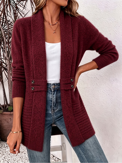 Aurelia | Relaxed Open-Front Cardigan