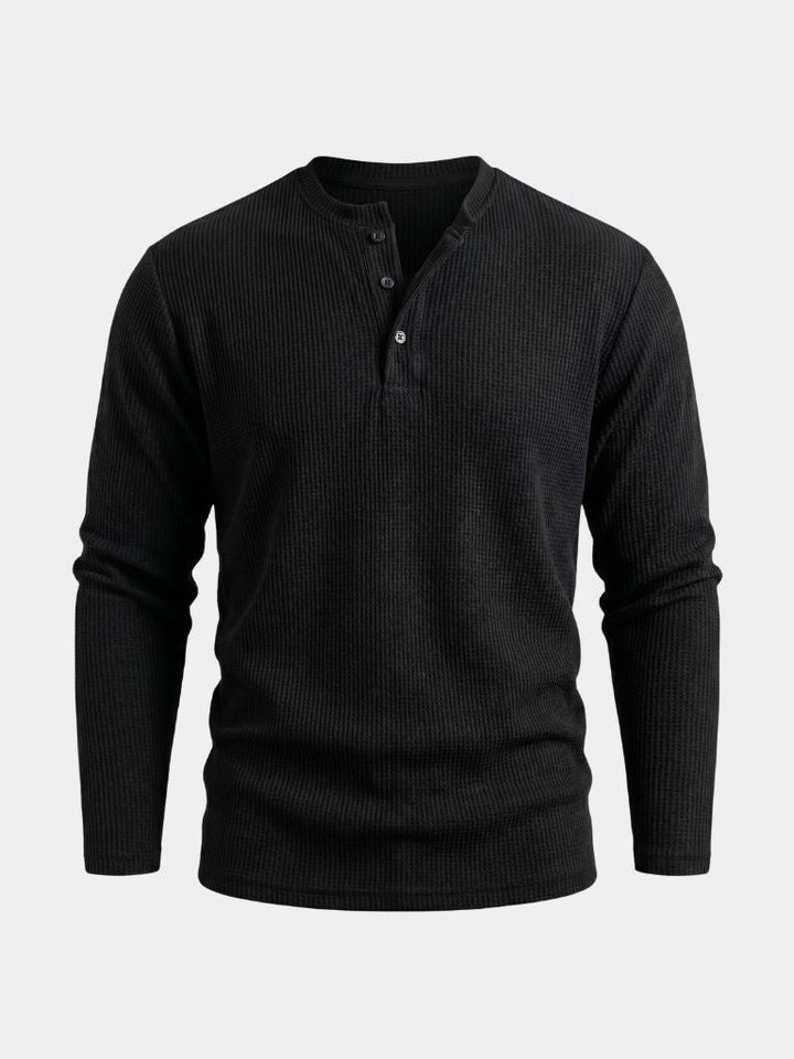 Latitude Ribbed Henley