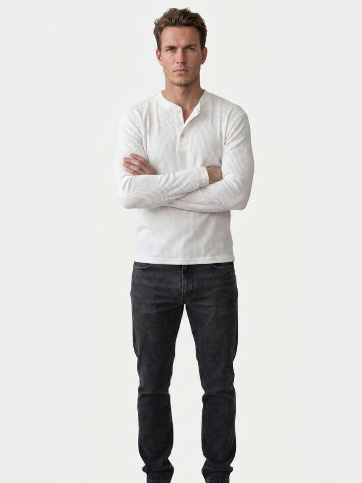 Latitude Ribbed Henley