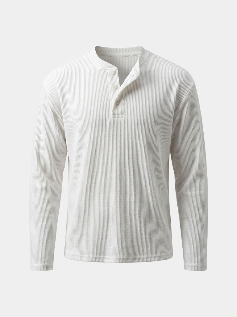Latitude Ribbed Henley