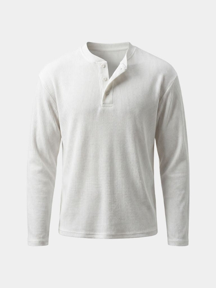 Latitude Ribbed Henley