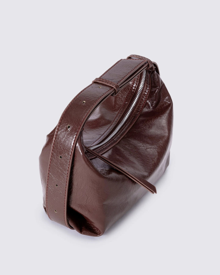 Frida Distressed Leather Sling