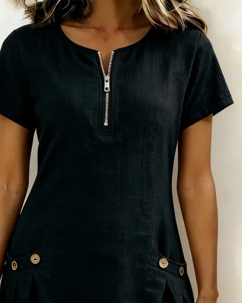 Lina Dress™ — Natural Everyday Elegance