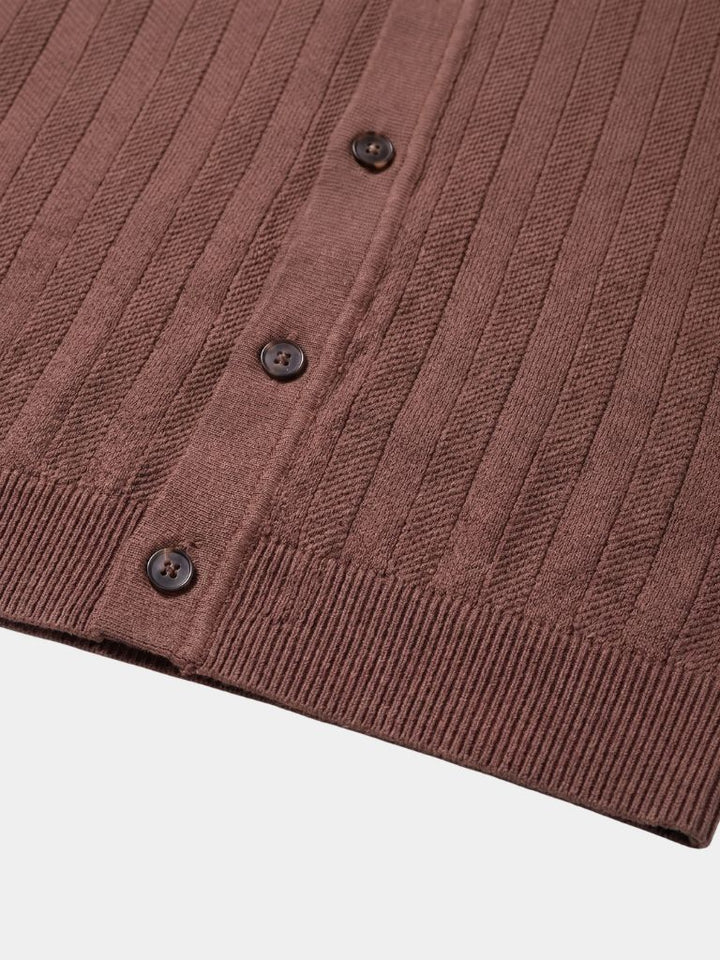 Heritage Camp Collar Knit Shirt
