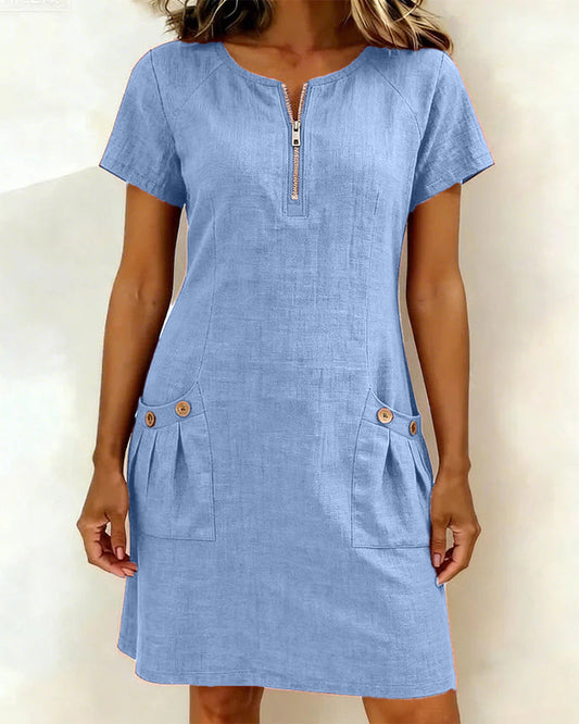 Lina Dress™ — Natural Everyday Elegance