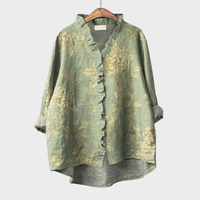 Léontine | Refined Ruffled Blouse