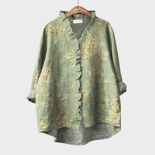 Léontine | Refined Ruffled Blouse