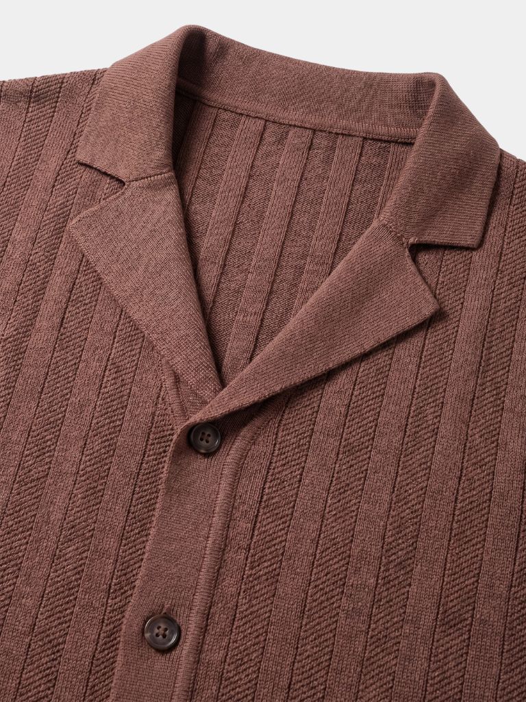Heritage Camp Collar Knit Shirt