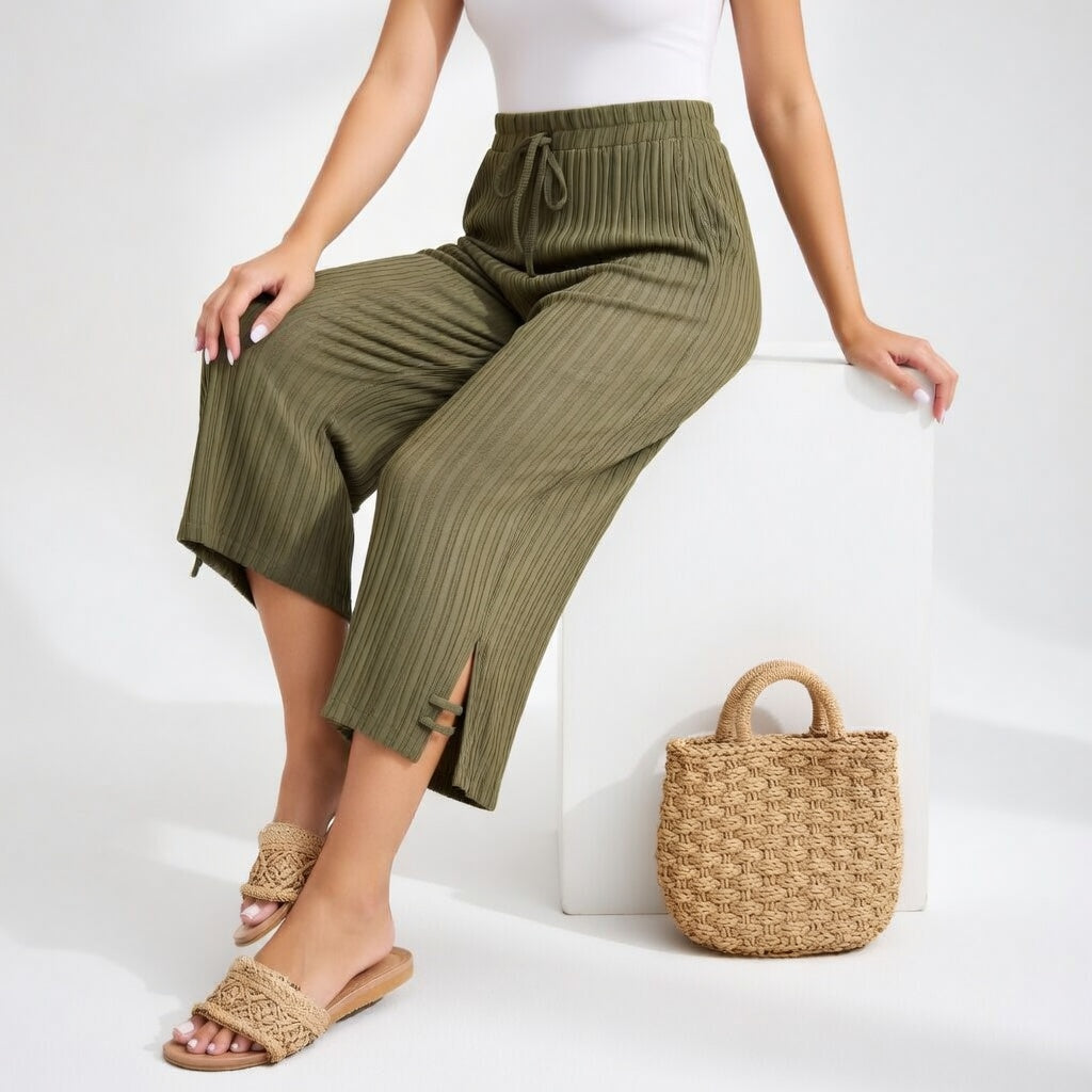 Lauréline™ — Elegant, comfortable flowy summer pants