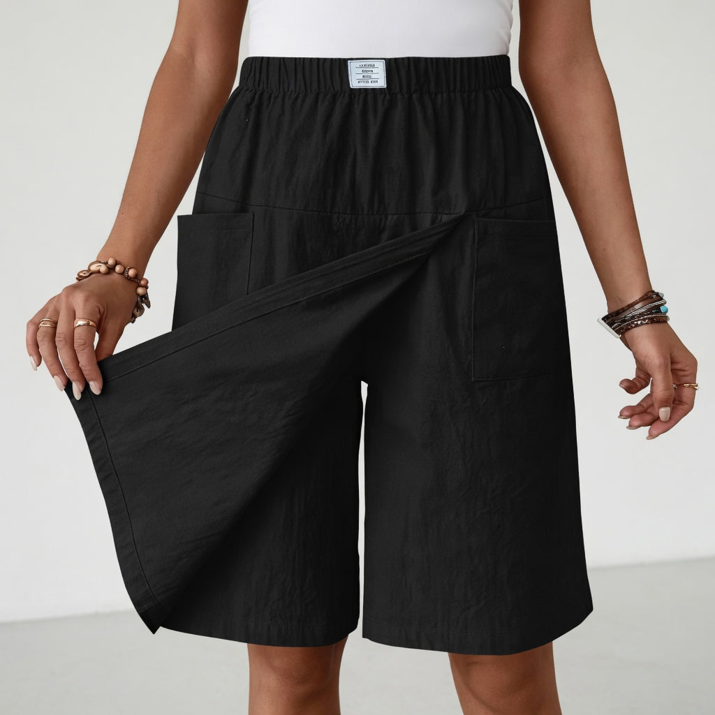 Libertine™ - Elastic-Waist Skort with Pockets for Active Freedom