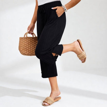 Lauréline™ — Elegant, comfortable flowy summer pants