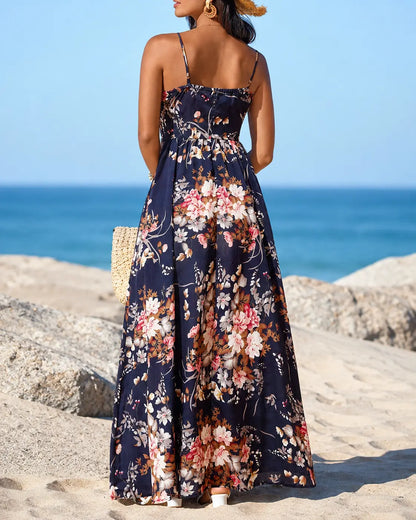 Marbella | Tropical Bloom Maxi Dress