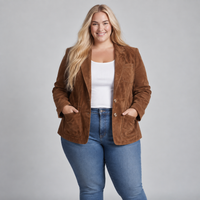 Imogen | Vintage Brown Blazer