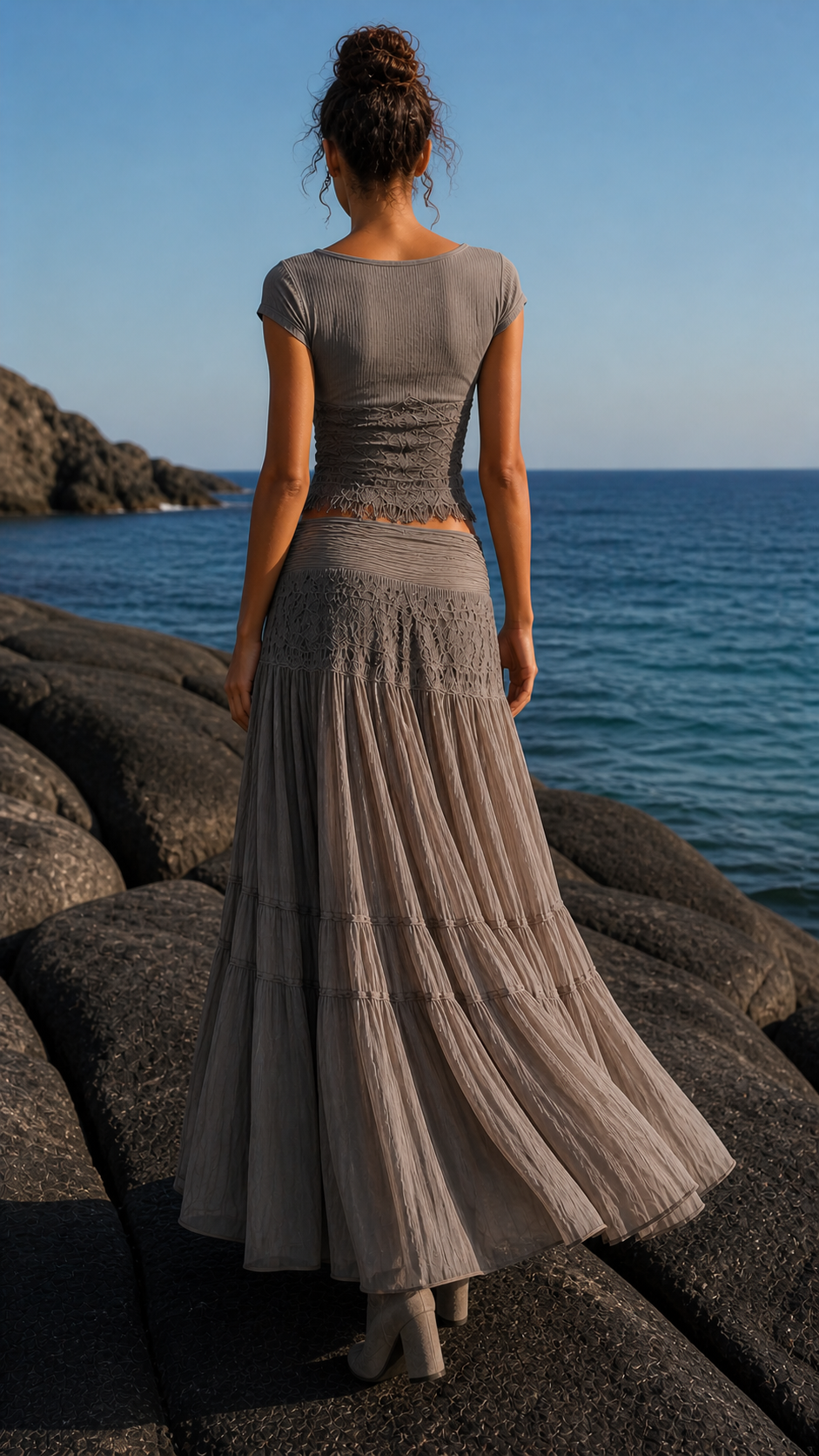 Teresa | Top and Skirt Set