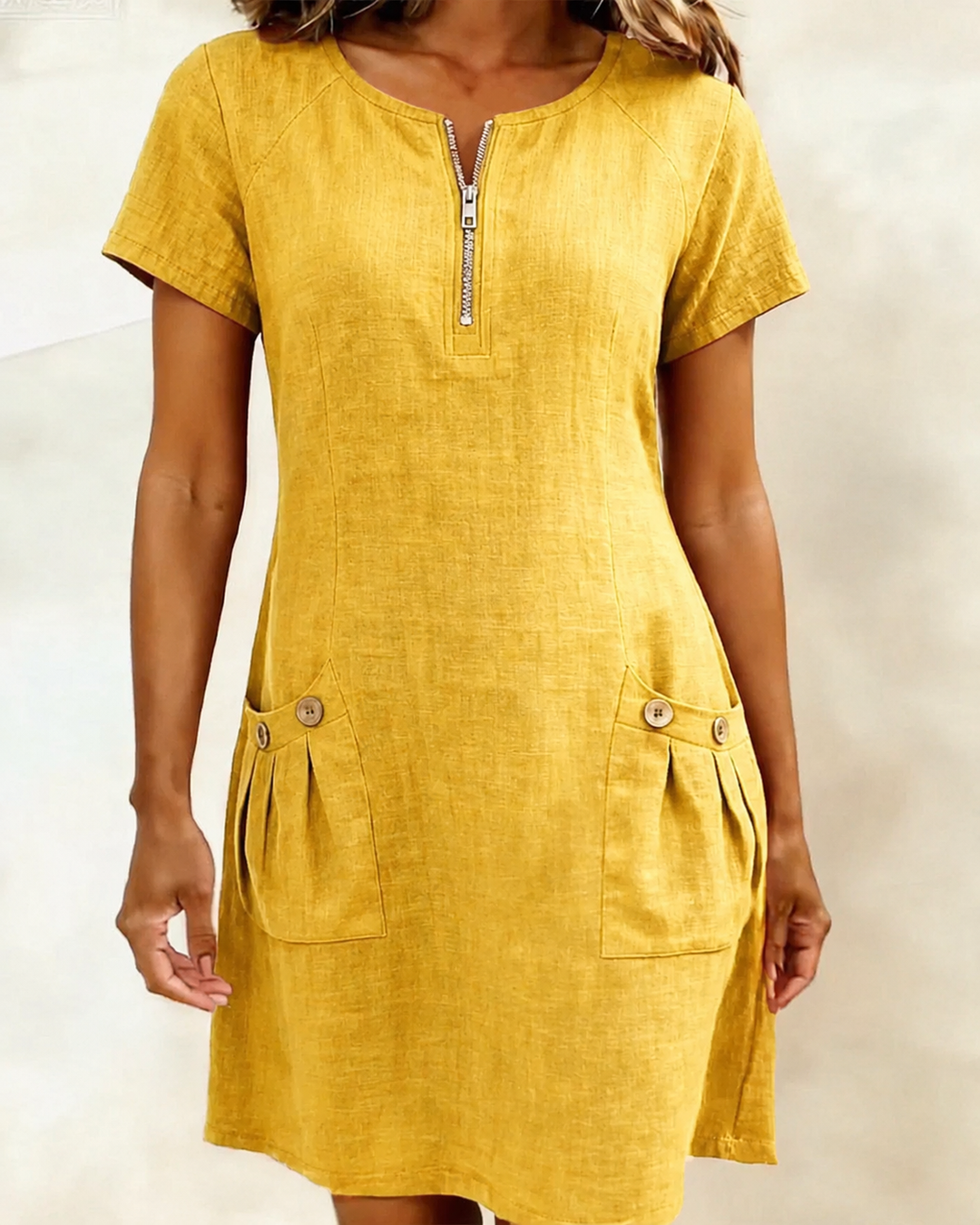 Lina Dress™ — Natural Everyday Elegance