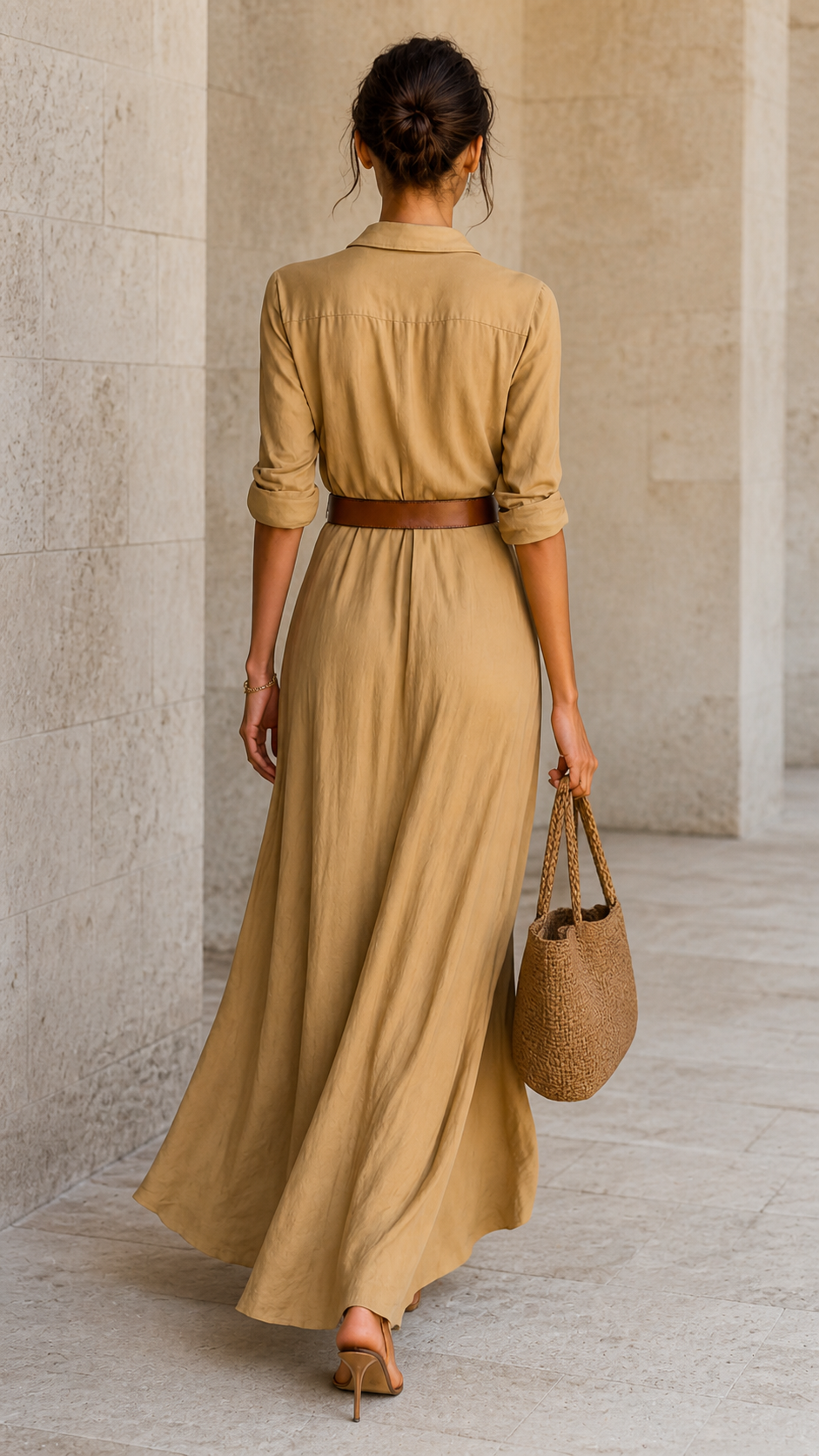 Susanna | La Rochelle Maxi Dress with Belt