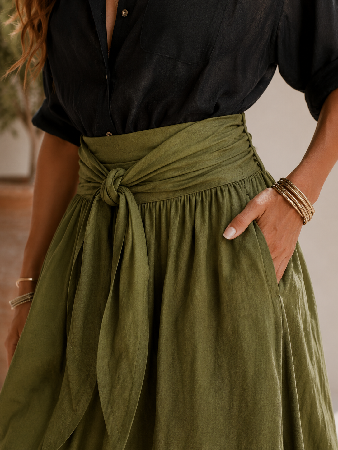 Elisabetta | Skirt and Blouse Set Palermo