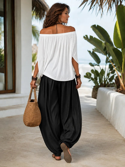 Camila | Effortless Off-Shoulder Two-Piece Set