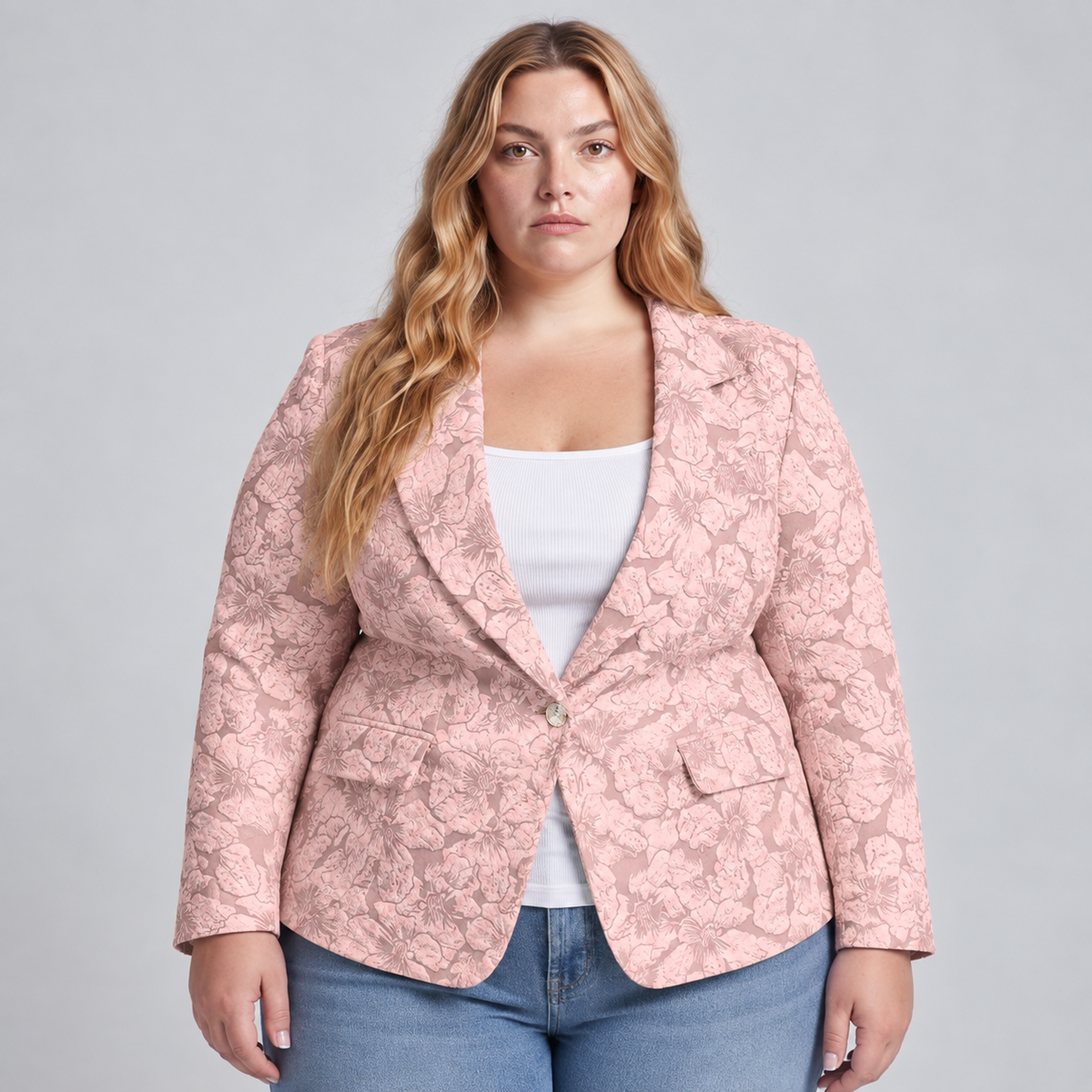 Rosamund | Paisley Jacquard Blazer