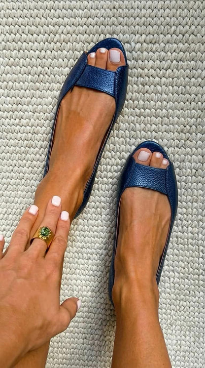 Adelina | Golden Sandals Comfort Chic
