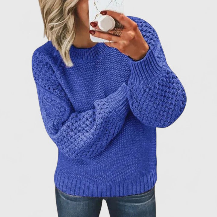 Camille | Softly Textured Knit Jumper