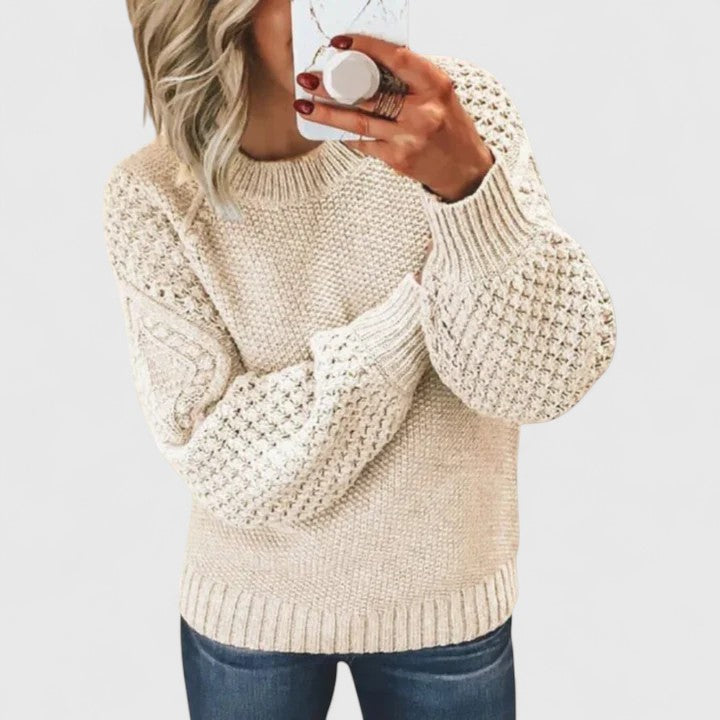 Camille | Softly Textured Knit Jumper