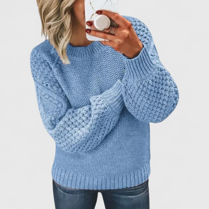 Camille | Softly Textured Knit Jumper