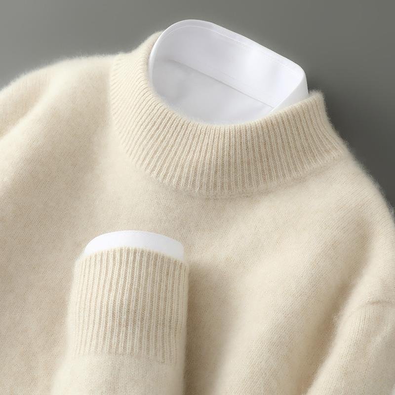 Harrison | Refined Mock-Neck Jumper