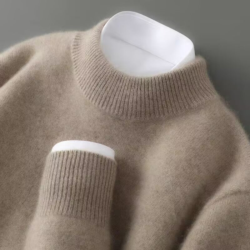 Harrison | Refined Mock-Neck Jumper