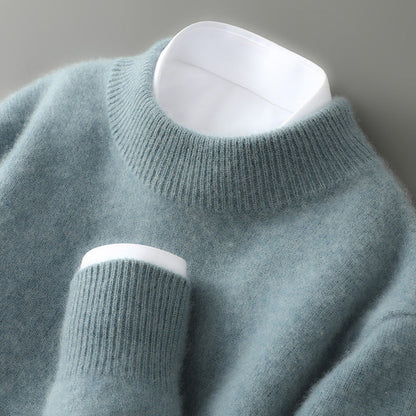 Harrison | Refined Mock-Neck Jumper