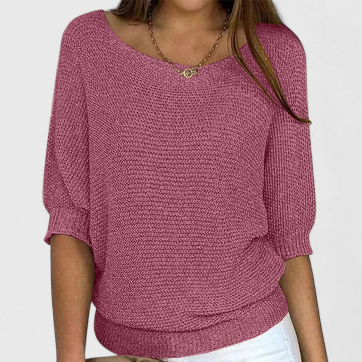 Bridget | Relaxed Batwing Jumper