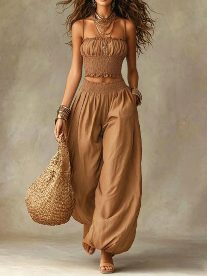 Marisol | Smocked Two-Piece Set