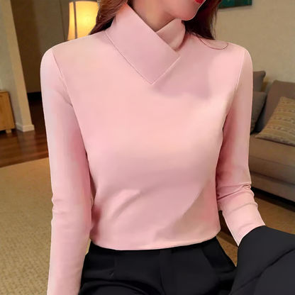 Corinna | Elegant High-Neck Top