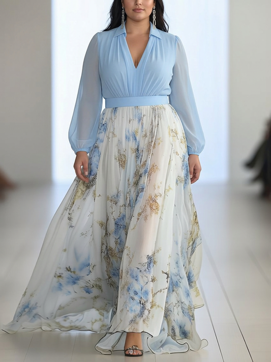 Harper | Beautiful Maxi Dress with Floral Print